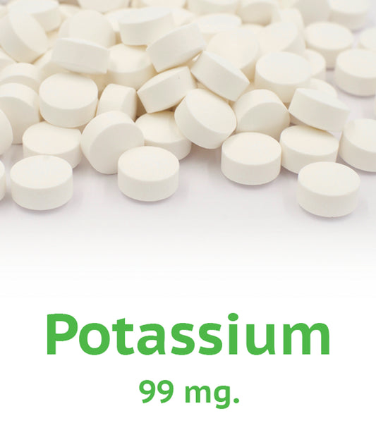 Potassium 99 mg Tablet - 250 Count Bag