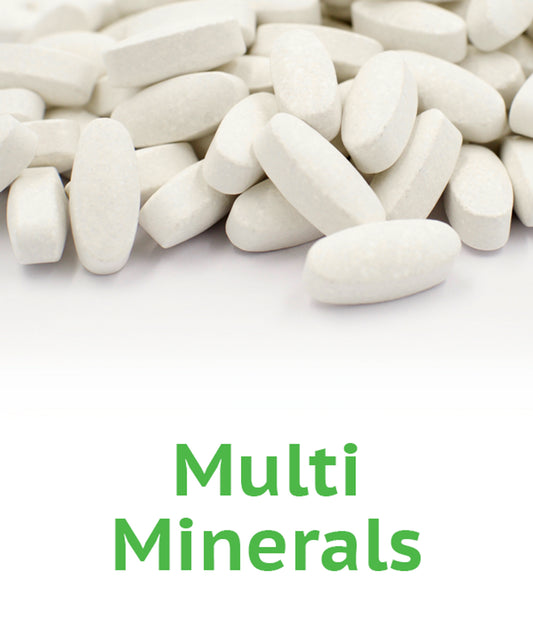 Multi Minerals Tablet - 100 Count Bag