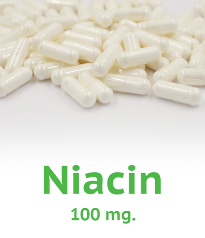 Niacin 100 mg Capsule (100 capsules)